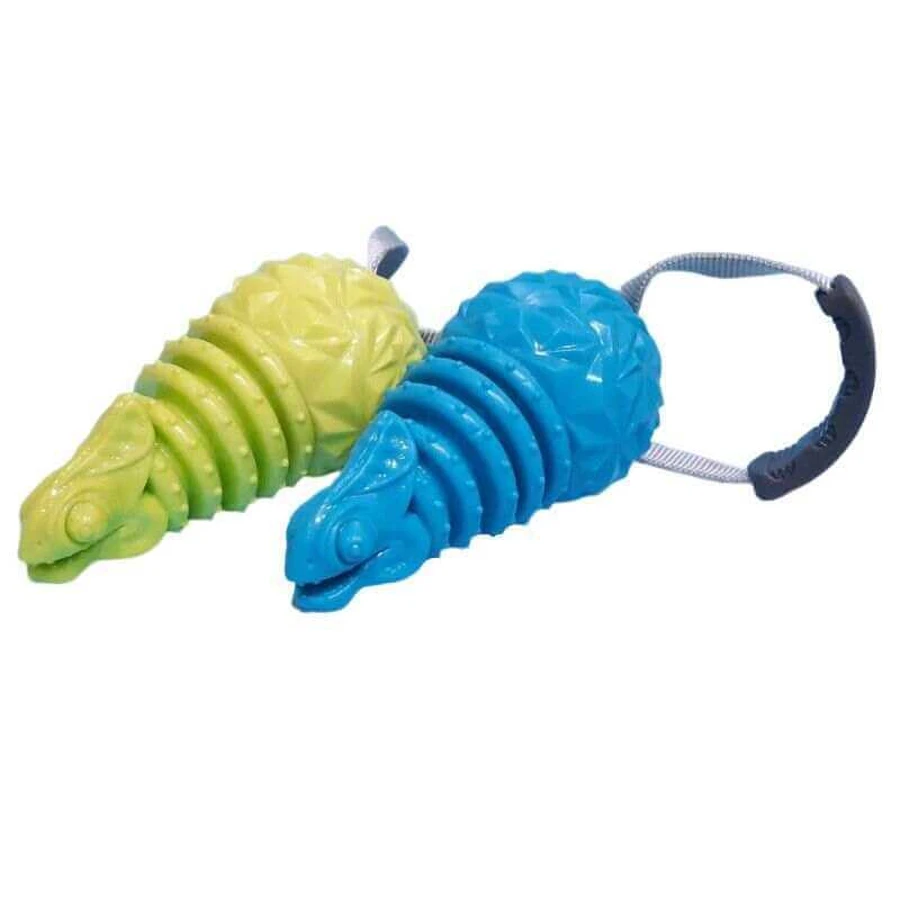 M-Pets (М-Петс) Tasty Drogo Treat Dispenser Dog Toy - Игрушка-диспенсер Дрого для лакомств с пищалкой для собак; 18,5х8,5х8,5 см: цены и характеристики
