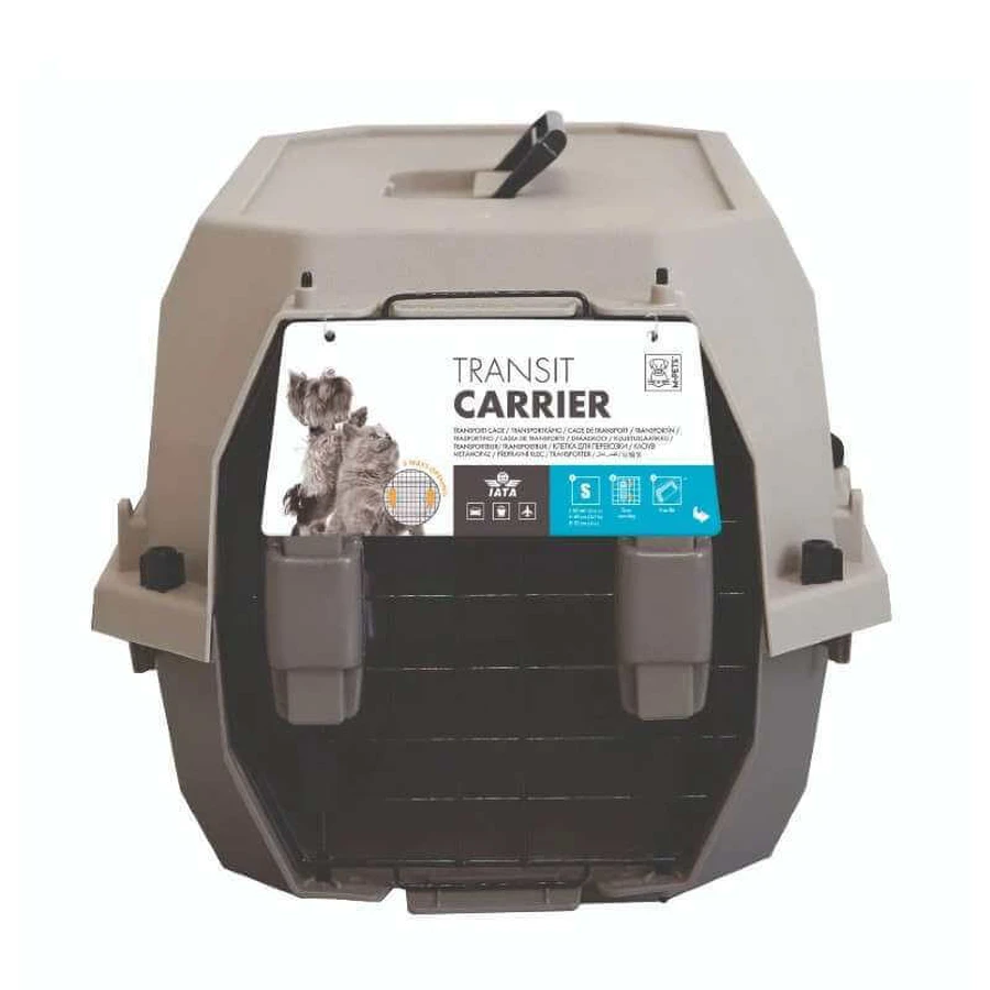 M-Pets (М-Петс) Transit Dog Carrier Metal Frame Window IATA - Переноска з металевими гратами на вікнах, що відповідає стандартам IATA, для собак та котів вагою до 11,4 кг.; 60х40х33 см: ціни та характеристики