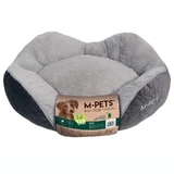 M-Pets (М-Петс) Ulva Eco Dog Bed – Еко-лежак Алва для собак та котів; 67х54х21 см (Сірий)