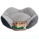 M-Pets (М-Петс) Ulva Eco Dog Bed – Эко-лежак Алва для собак и котов; 67х54х21 см (Серый)