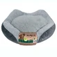 M-Pets (М-Петс) Ulva Eco Dog Bed – Эко-лежак Алва для собак и котов; 78х65х22 см (Серый)