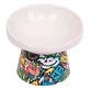 M-Pets (М-Петс) Urbanstyle Tilt'd Raised Ceramic Bowl Multicolor - Піднята керамічна чаша для тварин; S (150 мл) (Різнокольоровий)