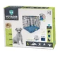 M-Pets (М-Петс) Voyager Wire Crate 2 doors – Дротова клітка з 2 дверима та запатентованим замком Securo lock для собак; S (61х46х48 см) (Синій)