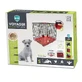 M-Pets (М-Петс) Voyager Wire Crate 2 doors – Проволочная клетка с 2 дверями и запатентованным замком Securo lock для собак; S (61х46х48 см) (Красный)