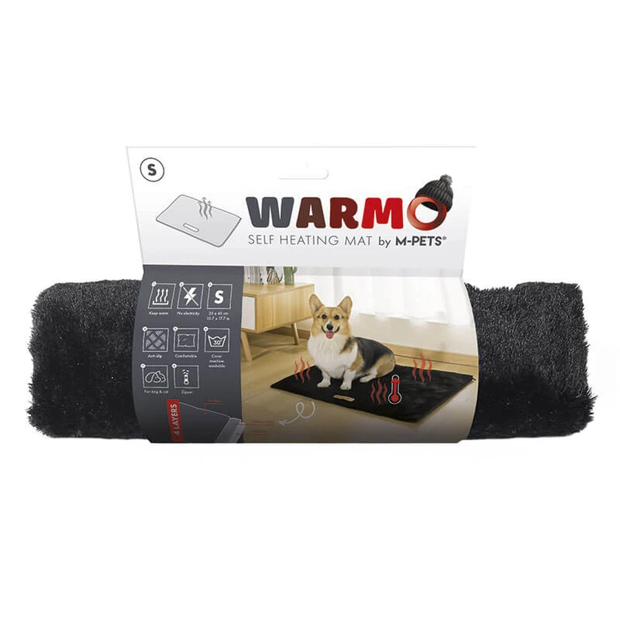 M-Pets (М-Петс) Warmo Self Heating Mat - Лежак самосогревающийся для котов и собак; 35х45 см: цены и характеристики