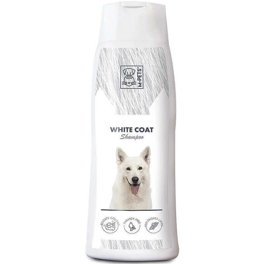 M-Pets (М-Петс) White Coat Shampoo - Шампунь для собак всіх порід з білою або світлою шерстю; 250 мл: ціни та характеристики