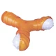 M-Pets (М-Петс) Yummy Toy With Bacon Flavor Propeller – Жевательная игрушка Пропеллер с ароматом бекона для собак; 13,4x12,2x3,6 см