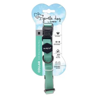 M-Pets Gentle Dog Collar Green - Ошейник для маленьких, средних и крупных пород собак (зеленый); M/2x30-50 см