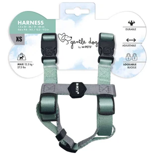M-Pets Gentle Dog Harness - Шлея для мелких, маленьких и средних пород собак; XS/1,5x25-36/31-44 см (Зеленый)