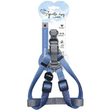 M-Pets Gentle Dog Triangle - Шлея трикутна для малих, середніх та великих порід собак; M/2x46-70 см (Синій)