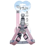 M-Pets Gentle Dog Triangle - Шлея трикутна для малих, середніх та великих порід собак; S/1,5x34-50 см (Рожевий)