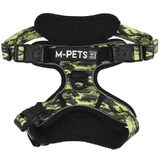 M-Pets Hiking Camouflage Dog Harness - Шлея анатомічна з принтом камуфляж для маленьких, середніх і великих порід собак; M/35-60 см