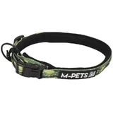 M-Pets Hiking Soft Camouflage Dog Collar - Нашийник з принтом камуфляж для маленьких, середніх і великих порід собак; S/30-40 см