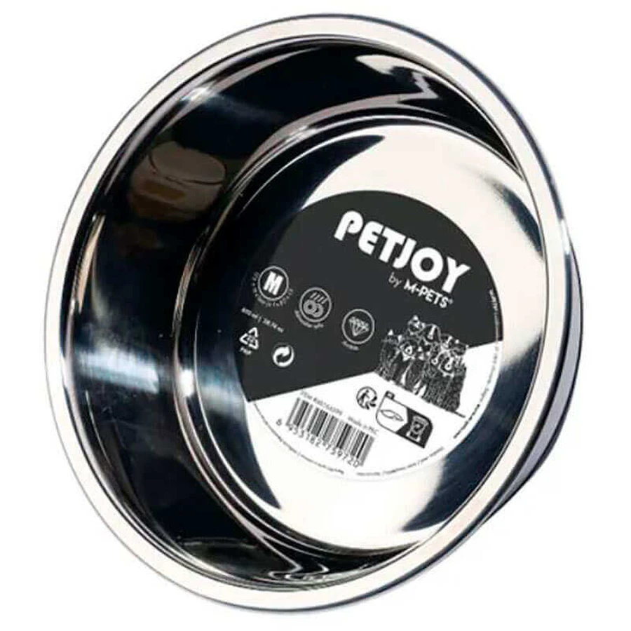 M-Pets PETJOY CatFamily Stainless Bowl - Металлическая миска для котов; M (850 мл): цены и характеристики