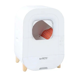 M-Pets Smarto M500 Automatic Cat Litter Box - Автоматический туалет для котов; 53х50,4х71,1 см (Белый)