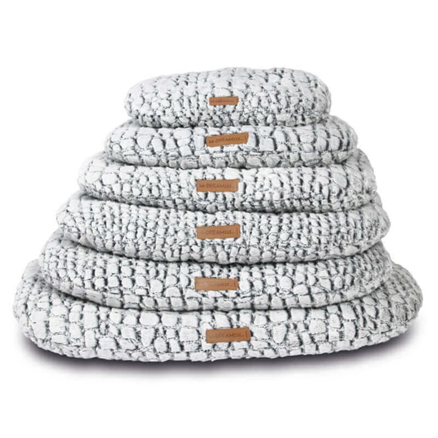 M-Pets Snake Oval Cushion – Матрас плюшевый для кошек и собак различных пород; L / 85x55 см: цены и характеристики