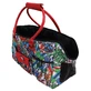 M-Pets Urban Style Freestyle Carrier - Сумка-переноска с ярким принтом для кошек и маленьких собак; 50x25x30 см