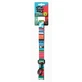 M-Pets Urban Style Jazz Stripes Leash Dog - Поводок с принтом полоски для маленьких, средних и крупных пород собак; 2,5х120 см (Разноцветный)