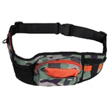 M-Pets Wild Jungle Camouflage Bag - Поясна сумка-бананка для ласощів і дрібних аксесуарів з принтом камуфляж; 55х15 см