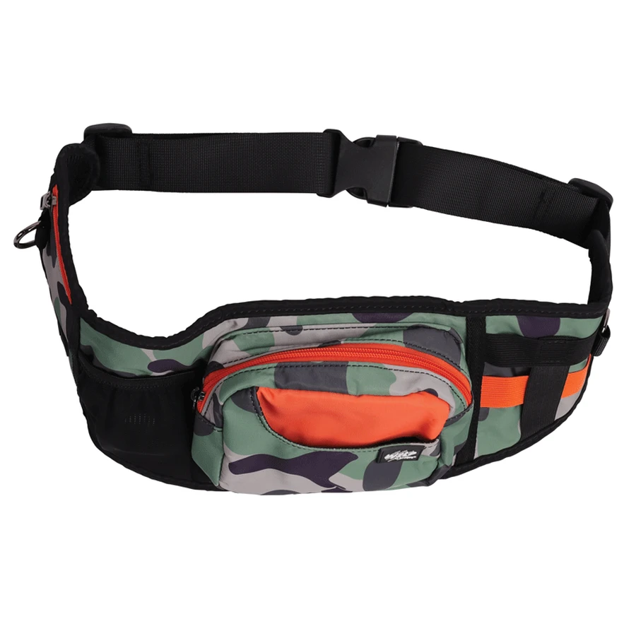 M-Pets Wild Jungle Camouflage Bag - Поясная сумка-бананка для лакомств и мелких аксессуаров с принтом камуфляж; 55х15 см: цены и характеристики