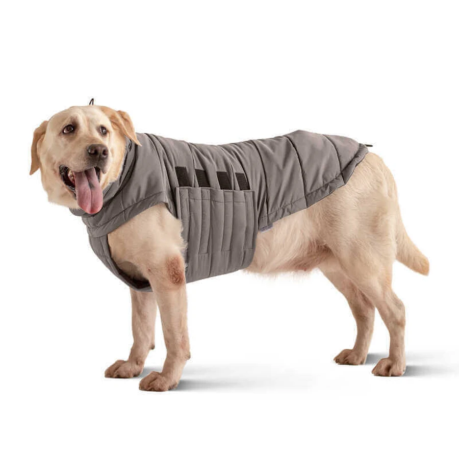 Noble Pet (Нобл Пет) Bobby - Куртка-пуховик для собак (сірий); L (33-36 см): ціни та характеристики
