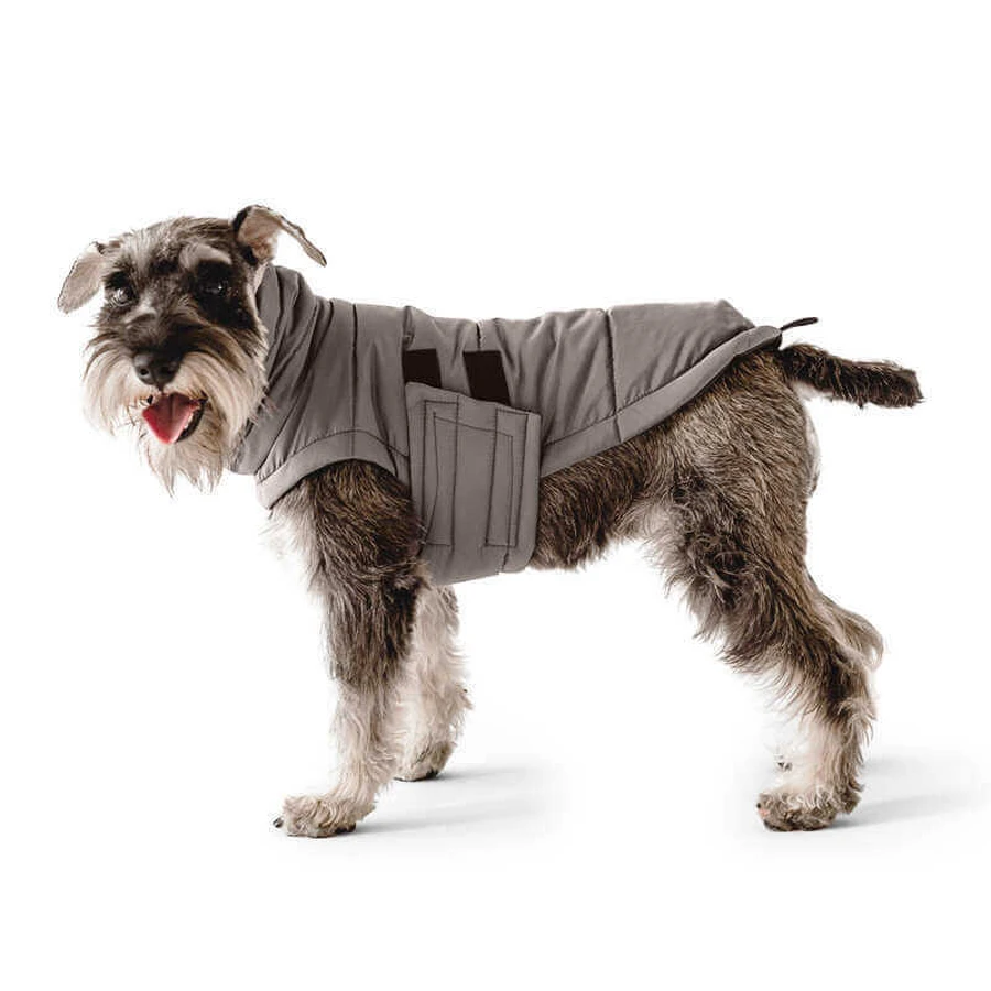 Noble Pet (Нобл Пет) Bobby - Куртка-пуховик для собак (сірий); M (30-32 см): ціни та характеристики