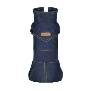 Pet Fashion (Пет Фешн) Jeans - Комбинезон для собак (темно-синий); S (27-29 см)