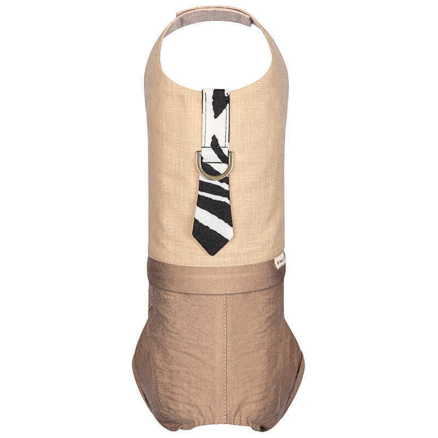 Pet Fashion Darcy - Шлея-костюм Дарси для собак (бежевый); XS (Бежевый): цены и характеристики