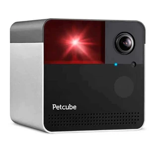 Petcube Play 2 - Інтерактивна HD-камера з лазером для спостереження, гри та спілкування з домашнім вихованцем; 9х8х9 см
