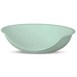 Petmax (Петмакс) Comfy - Лежак пластиковий для собак та котів; 58x37x16 см (Зелений)