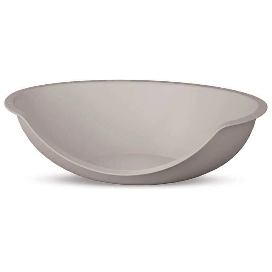 Petmax (Петмакс) Comfy - Лежак пластиковый для собак и котов; 58x37x16 см (Серый): цены и характеристики