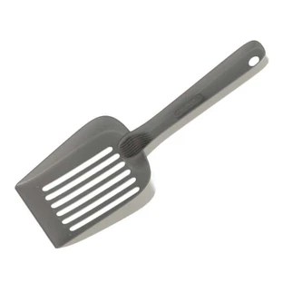Petmax (Петмакс) Scoop Ingenica – Совок пластиковый для кошачьего туалета; 25 см (Тёмно-серый)