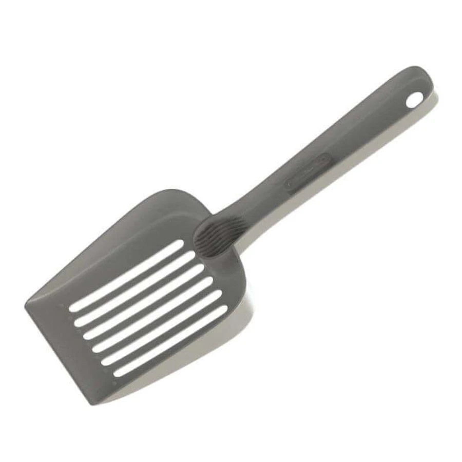 Petmax (Петмакс) Scoop Ingenica – Совок пластиковый для кошачьего туалета; 25 см (Тёмно-серый): цены и характеристики