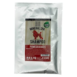 Reliq (Релік) Mineral Spa Pomegranate Shampoo - Шампунь з екстрактом гранату для відновлення і зволоження шерсті собак і котів; 50 мл