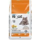 RoCat (РоКэт) Cat Litter Orange - Бентонитовый наполнитель для кошачьего туалета с ароматом цитрусовых; 5 л / 4,3 кг
