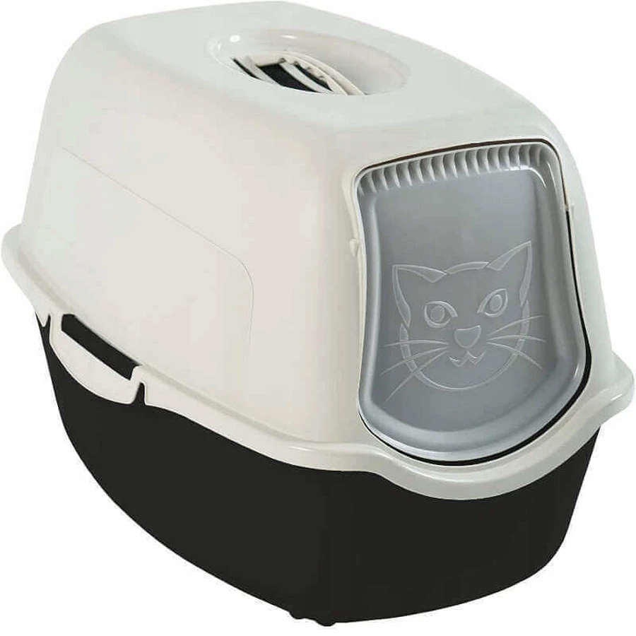 Rotho MyPet (Рото МайПет) Cat Toilet Bailey ECO – Закритий туалет для котів з фільтром; 56х40х39 см (Пісочний / Чорний): ціни та характеристики