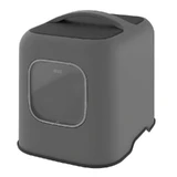 Rotho MyPet (Рото МайПет) Cat Toilet Biala ECO – Закритий туалет для котів з фільтром та совком у комплекті; 51х38.5х44 см (Антрацит)