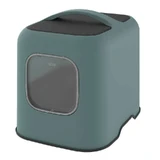 Rotho MyPet (Рото МайПет) Cat Toilet Biala ECO – Закритий туалет для котів з фільтром та совком у комплекті; 51х38.5х44 см (Зелений)