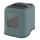 Rotho MyPet (Рото МайПет) Cat Toilet Biala ECO – Закритий туалет для котів з фільтром та совком у комплекті; 51х38.5х44 см (Зелений)