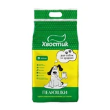 ТМ «Хвостик» Абсорбуючі пелюшки для цуценят і собак різних порід; 56x56 см / 100 шт.
