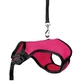 Trixie (Трикси) Soft Harness with Leash - Шлейка-жилетка для грызунов; 14-19/25-32 см (Цвета в ассортименте)