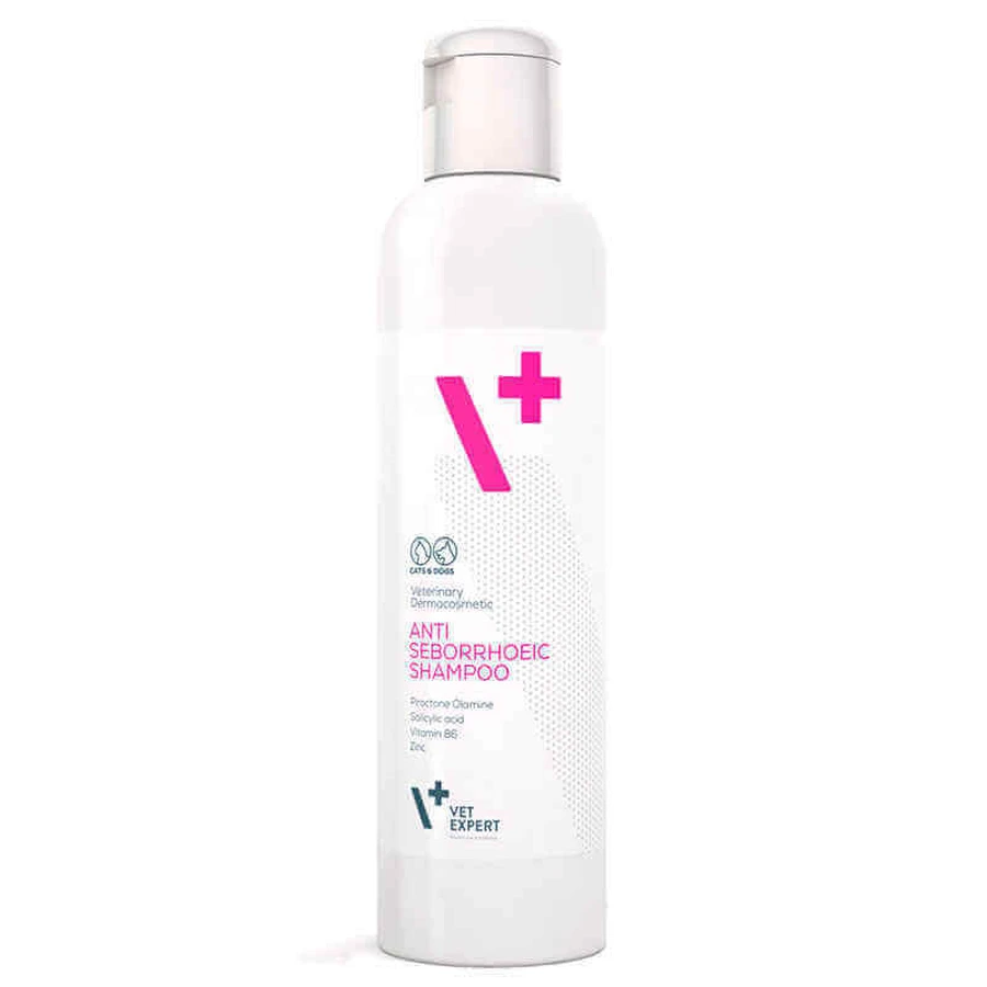 VetExpert (ВетЕксперт) Antiseborrhoeic Shampoo - Протисеборейний шампунь для собак і котів; 250 мл: ціни та характеристики