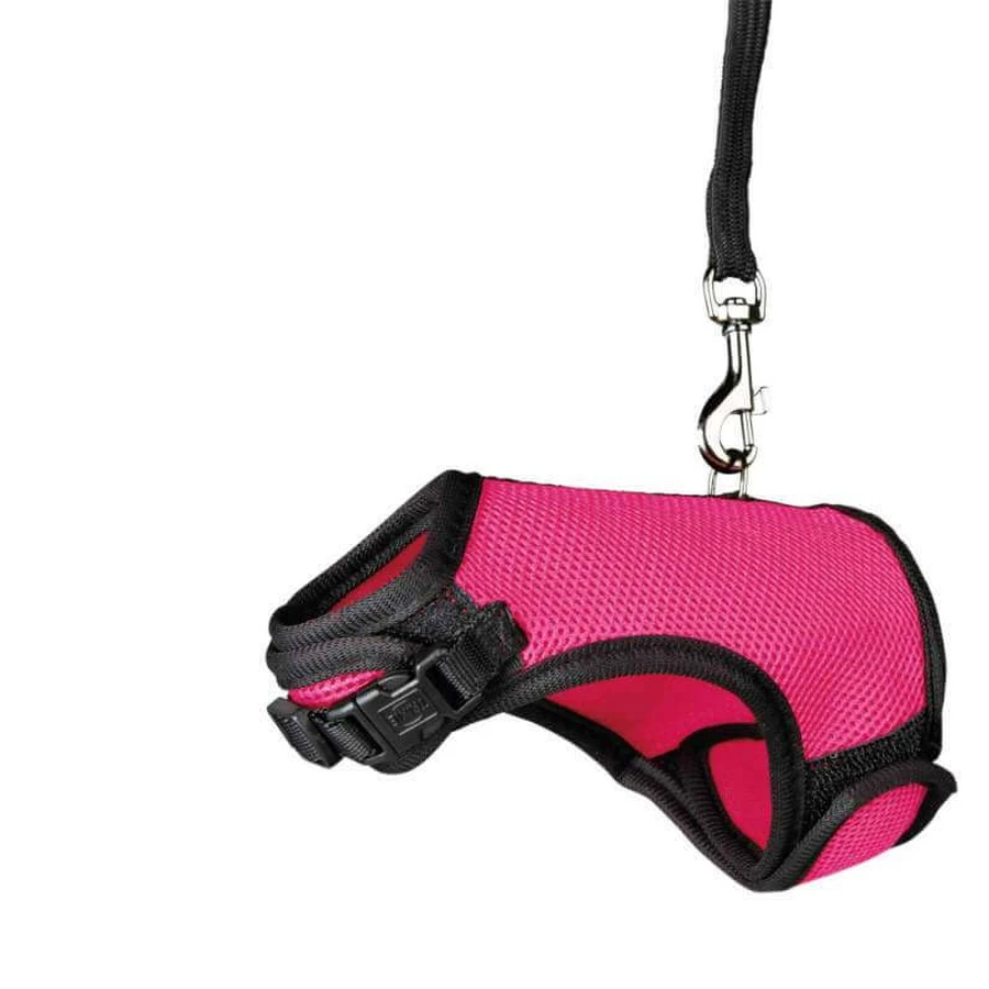 Trixie (Тріксі) Soft Harness with Leash - Шлейка-жилетка для гризунів; 13-17/18-25 см (Кольори в асортименті): ціни та характеристики