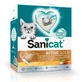 SaniCat (Саникет) Active Gold Argan Cat Litter - Бентонитовый ультракомкующийся наполнитель для кошачьего туалета с ароматом арганы; 6 л / 5,3 кг