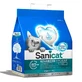 Sanicat (Санікет) Advanced Hygiene Cat Litter – Мінеральний наповнювач, що поглинає рідину, без аромату для котячого туалету; 5 л / 2 кг