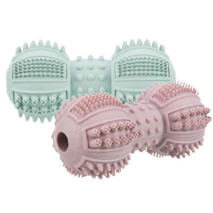 Trixie (Тріксі) Junior Dumbbell – Іграшка Гантель для цуценят та молодих собак; 9 см (Кольори в асортименті): ціни та характеристики