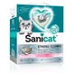 Sanicat (Саникет) Strong Clumps Baby Powder Cat Litter – Бентонитовый ультракомкующийся наполнитель с ароматом детской присыпки для кошачьего туалета; 6 л / 6,77 кг