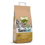 Sanicat (Саникет) Recycled Wood Cat Litter – Древесный впитывающий наполнитель для кошачьего туалета, клеток грызунов и птиц; 20 л / 10 кг