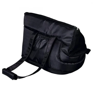 Trixie (Трикси) Riva Carrier – Сумка-переноска для кошек и собак весом до 7 кг; 45х26х30 см (Черный)
