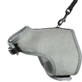 Trixie (Трикси) Soft Harness with Leash - Шлейка мягкая светоотражающая с поводком для кошек; 24-42 см/120 см (Цвета в ассортименте)